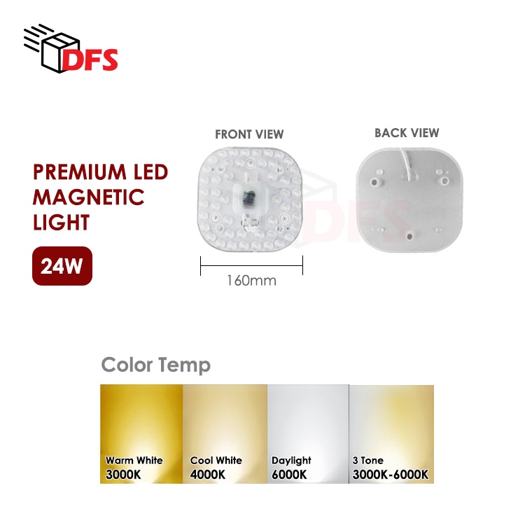 DFS LED LIGHT Replacement Light Plate 24W 36W Ceiling Light Replacement ...