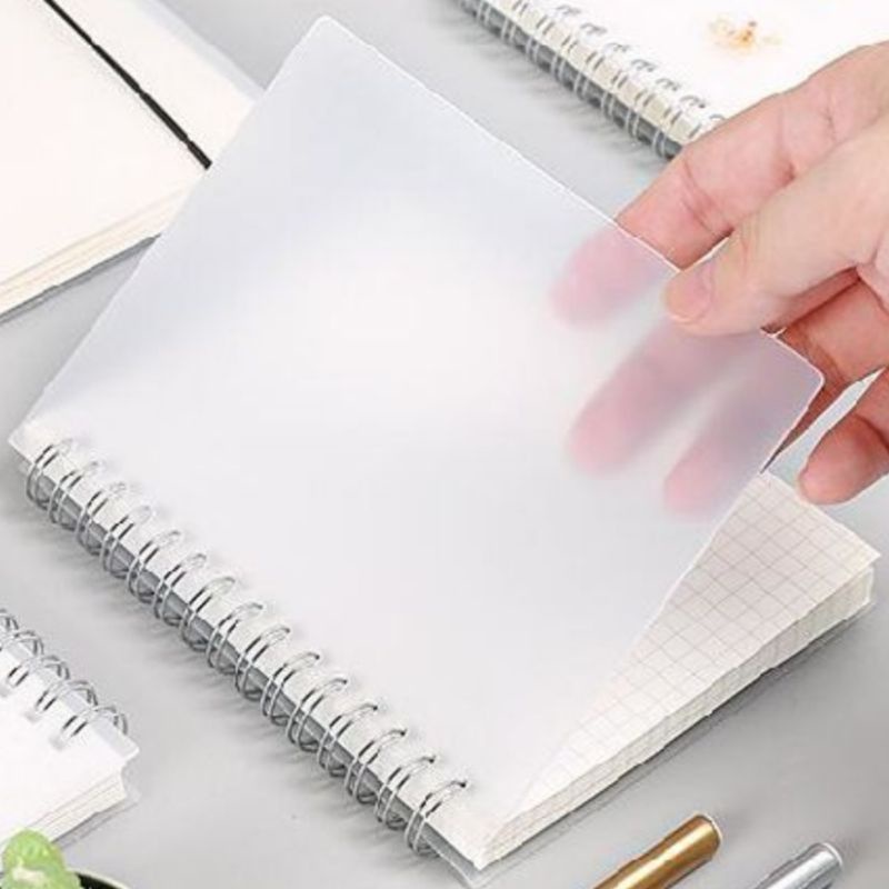 100pgs Transparent Notebook / Journal / Buku Nota -Blank-Line-Dot-Grid ...