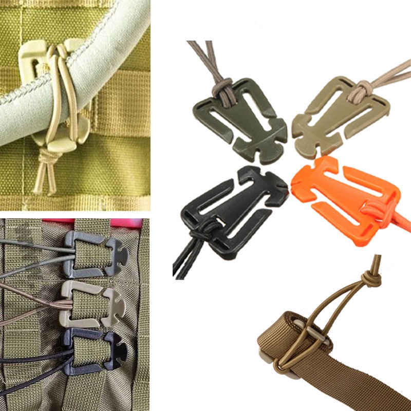 2X ITW webbing Molle Attach Web Backpack bushcraft Strap Hang Buckle ...