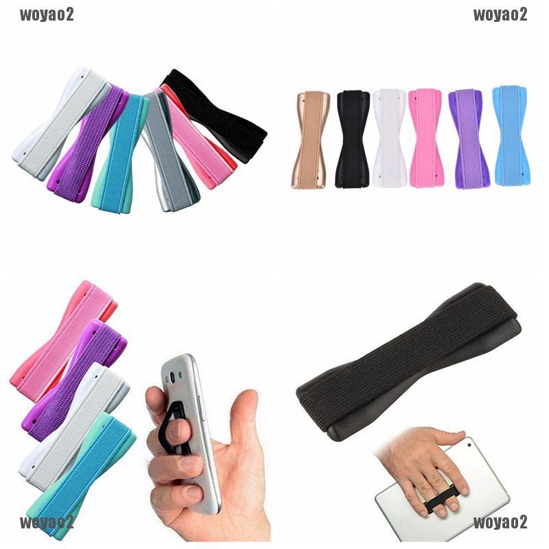 Ⅹo Finger Phone Holder Plastic Sling Grip Anti Slip Stand for Cell Smart Phone