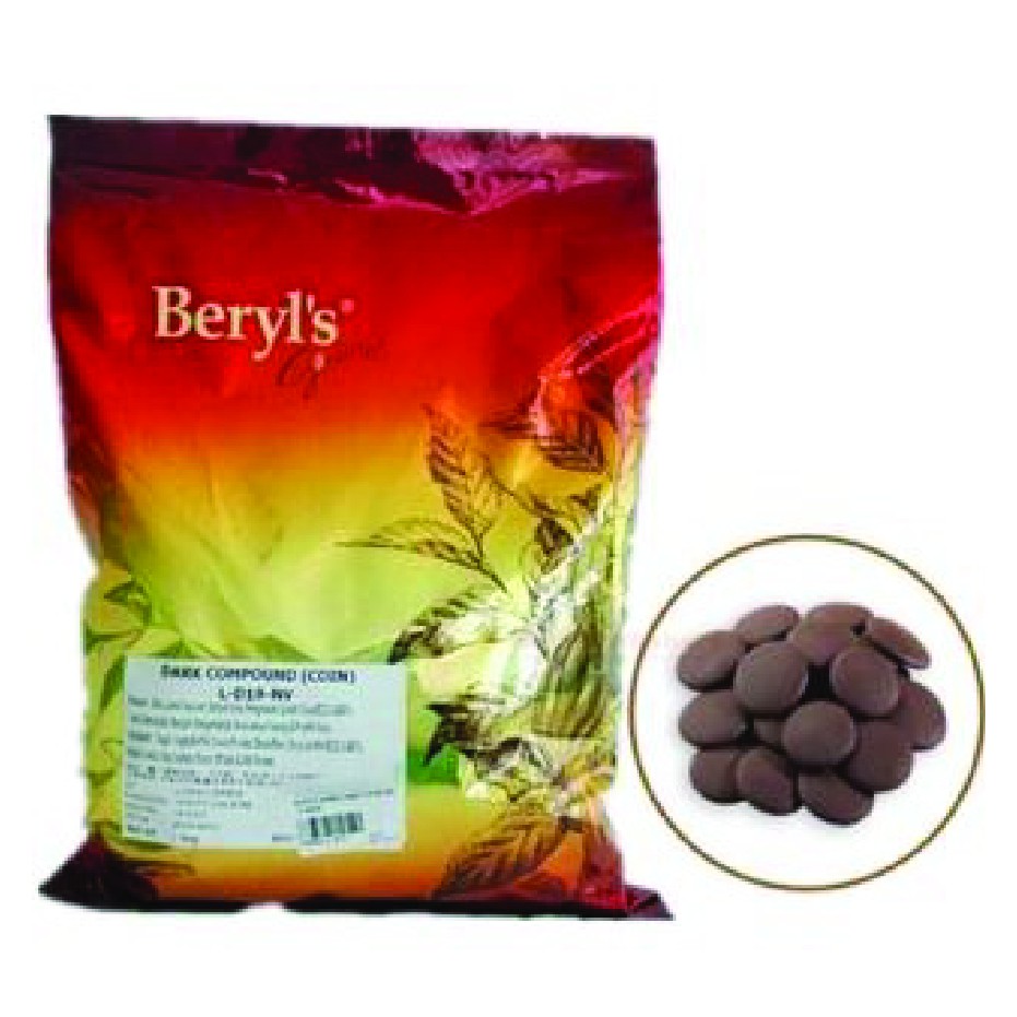 SYILING COKLAT BERYL'S DARK & MILK COMPOUND 500G | BERYL DARK CHOCOLATE ...