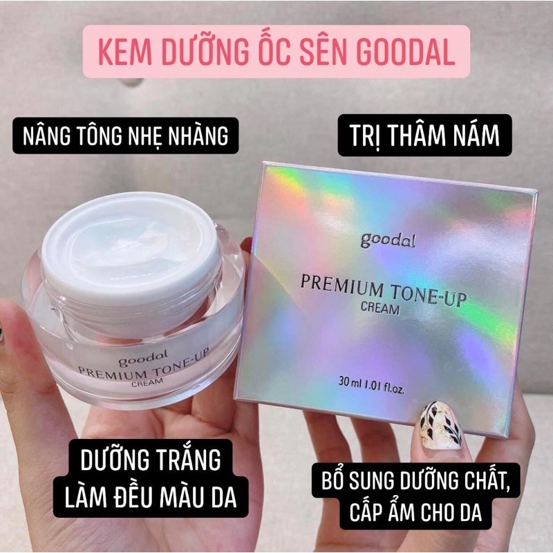 Goodal Premium Tone Up Whitening Cream | Shopee Singapore