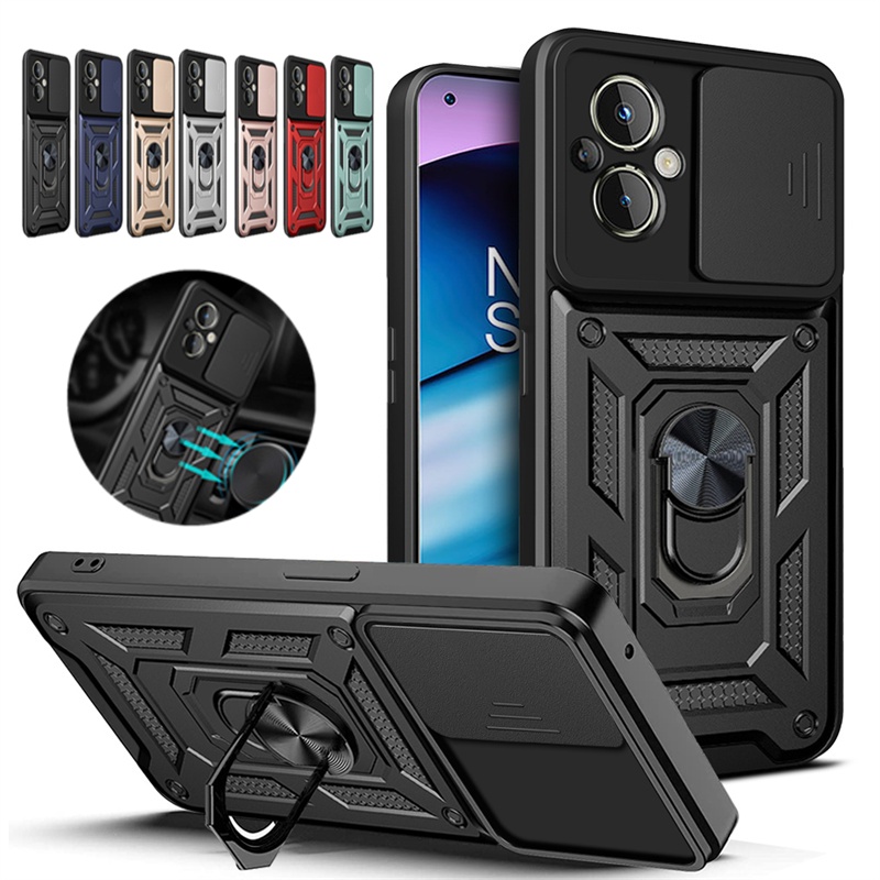 Phone Case For Oppo Reno 7 8 Pro 7Z 7Pro 8Pro 8Z Reno7 Pro Reno7Z Reno7 Reno8 4G 5G Shockproof Armor Casing Luxury Slide Camera Lens Protection Hard Back Cover Case