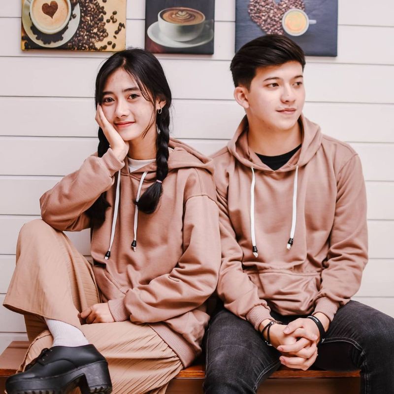 Hoodie store couple shopee