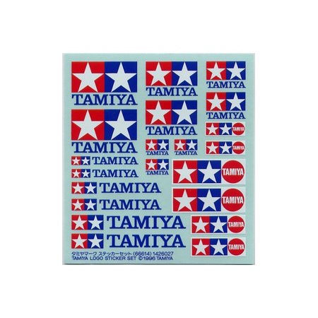 TAMIYA 66614 Logo Sticker Set (90mm × 100mm) Original From japan ...