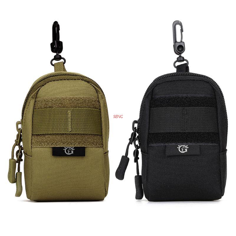 seng Men's Tactical Small Pouch Belt Waist Bag Fanny Pack Purse Hiking Sport Bum Bags Shopee