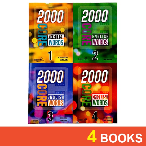 [SG Stock] 2000 Core English Words Set (4 books) Shopee Singapore