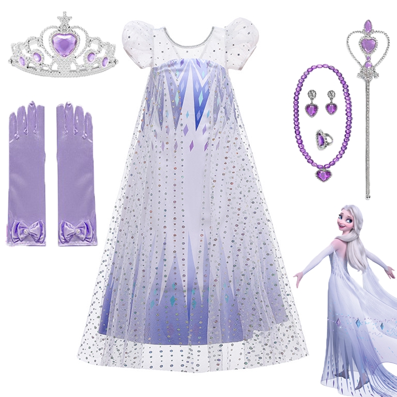 Dress Costumes For Girls Snow White Snow White Princess Costume For Girls -  Official Dress Up Outfit For Halloween, Christmas, And Book Week Elsa Dress  Up For Girls