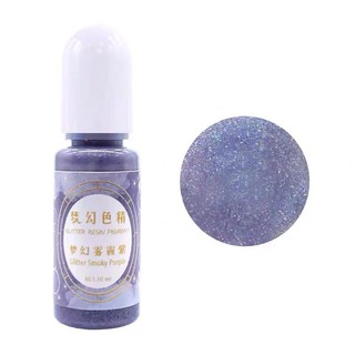 10ml Pearlescent Glitters Pigment Fantasy Concentrated Color Drops Epoxy  Resin Color DIY Resin Craft 梦幻彩虹珠光色精染色UV材料