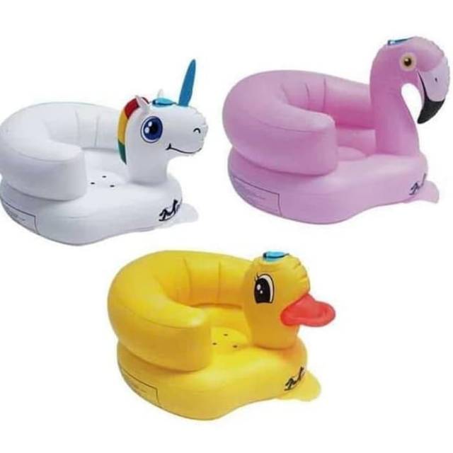 Inflatable Chair Baby Sofa Chair Baby Balloon Chair Unicorn