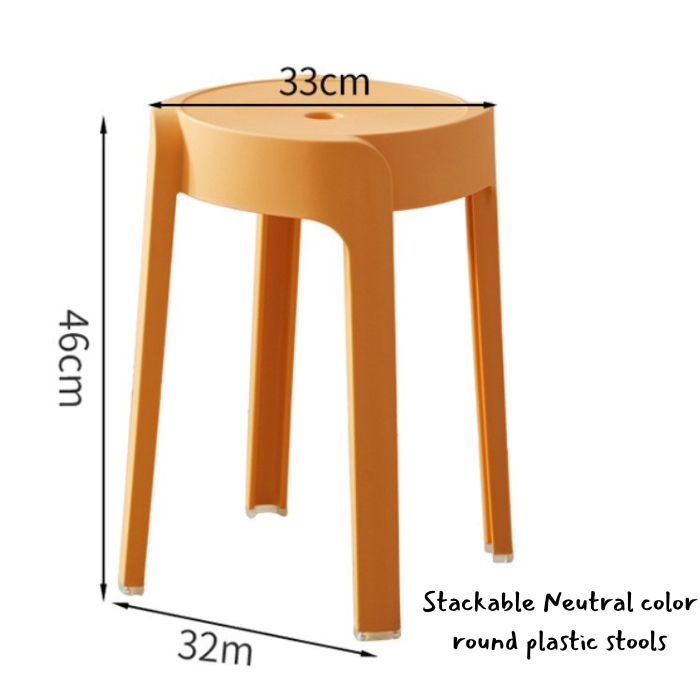🇸🇬Stackable Stool- Pleated cupcake stackable stools & Stackable Neutral ...