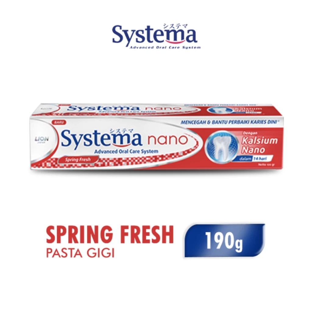 Systema Pasta Gigi Spring Fresh Tube 190 gr