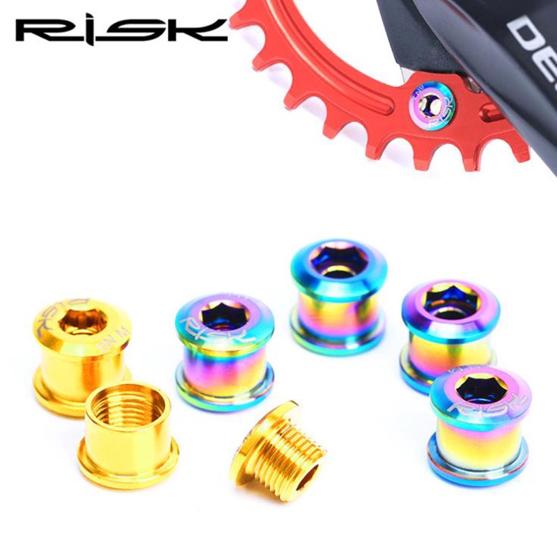 15 pcs Blue - Ti Bolt & Nut (10 Bolts & 5 Nuts) for Triple