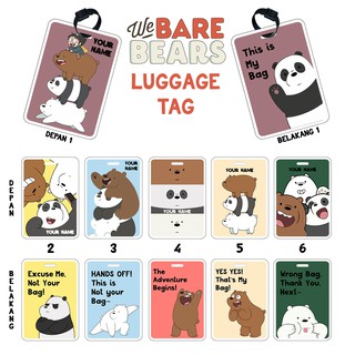 Luggage Tag in Ostrich — Abas