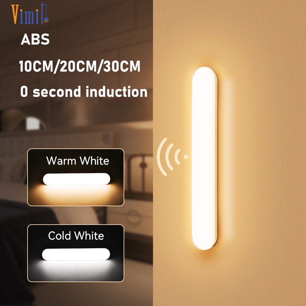 Vimite Motion Sensor Led Night Lights USB Rechargeable Wireless ...