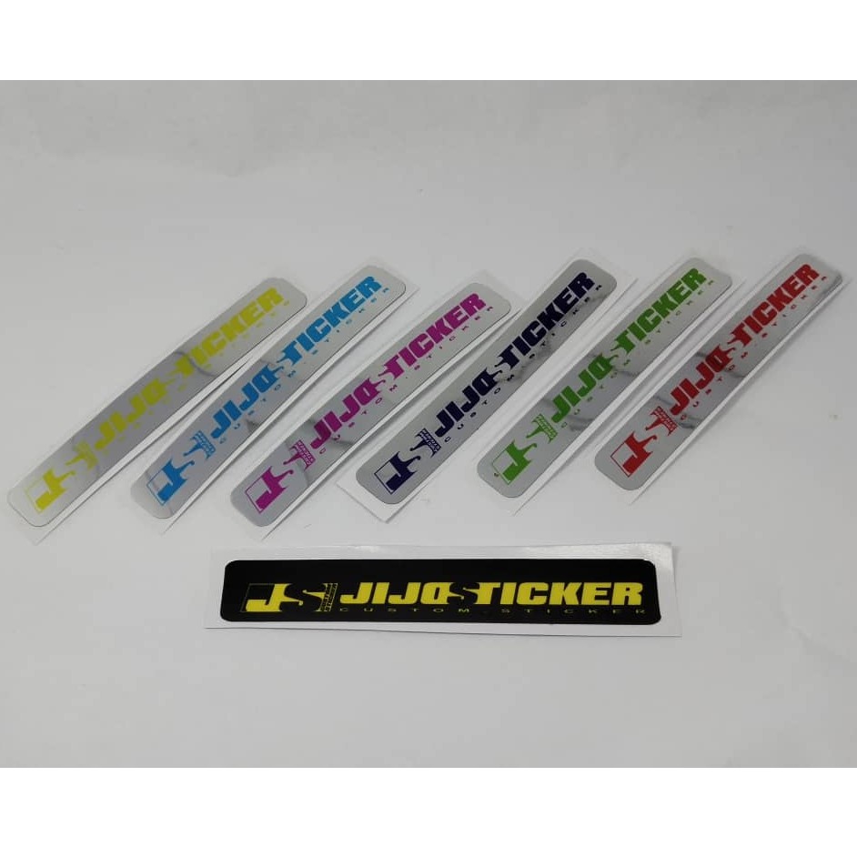 JIJO STICKER official logo sticker [24hour Ship] | Shopee Singapore