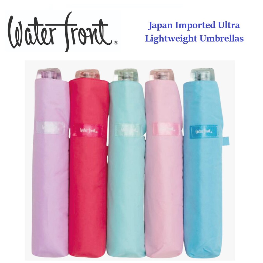 Waterfront Japanese Umbrellas Trifold Ultra Lightweight Shopee Singapore
