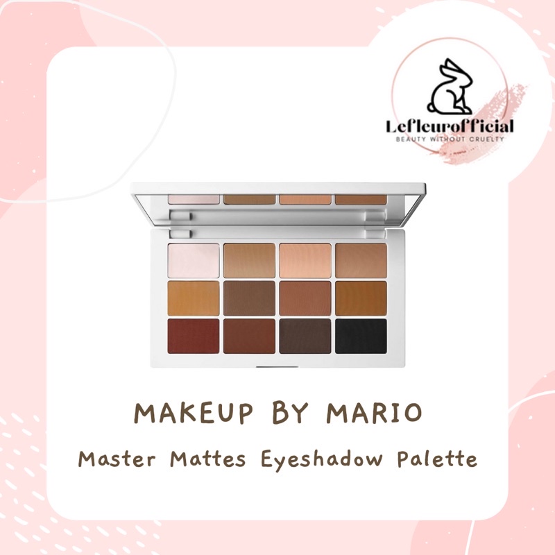 MAKEUP BY MARIO Master Mattes Eyeshadow Palette  Shopee Singapore