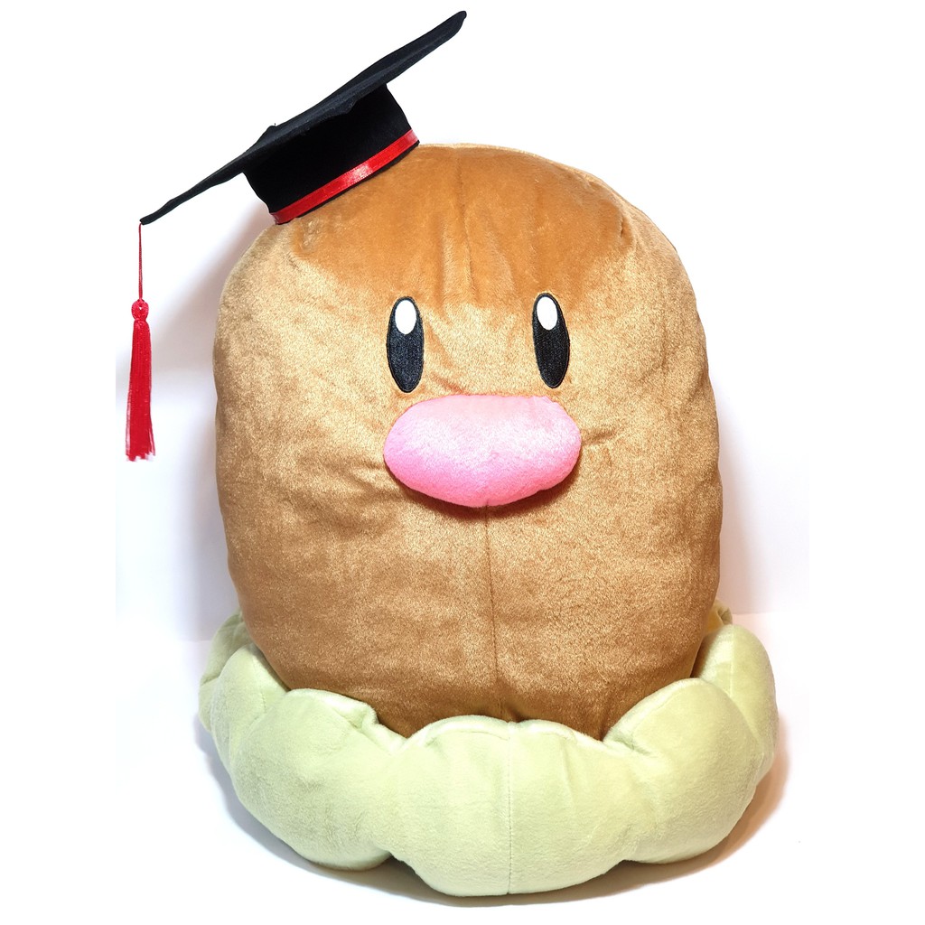 Pokemon Diglett Graduation Convocation Gift Plush Toy Shopee Singapore