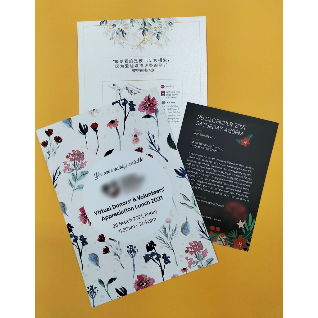 A4 , A5 & A6 Size Flyer Printing | Shopee Singapore