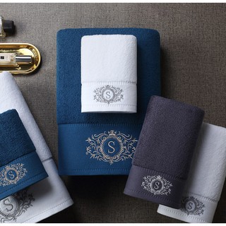 2023 New High-grade 100% Cotton Luxury Towels Bathroom Face Bath Towel Set  Soft Five Star Hotel Towel adults Serviette 80x160cm