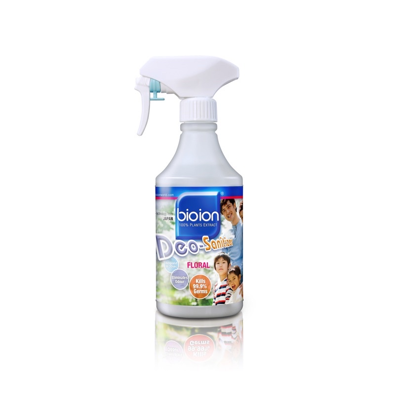 Bioion Deo Sanitizer - Original/Flora/Sakura/Ocean (500ml) | Shopee ...