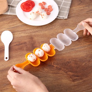 1pc Rice Ball Mould Sushi Mold, Warship Sushi Mold With 5-part Handheld  Plastic Seaweed Rice Bowl DIY Sushi Maker