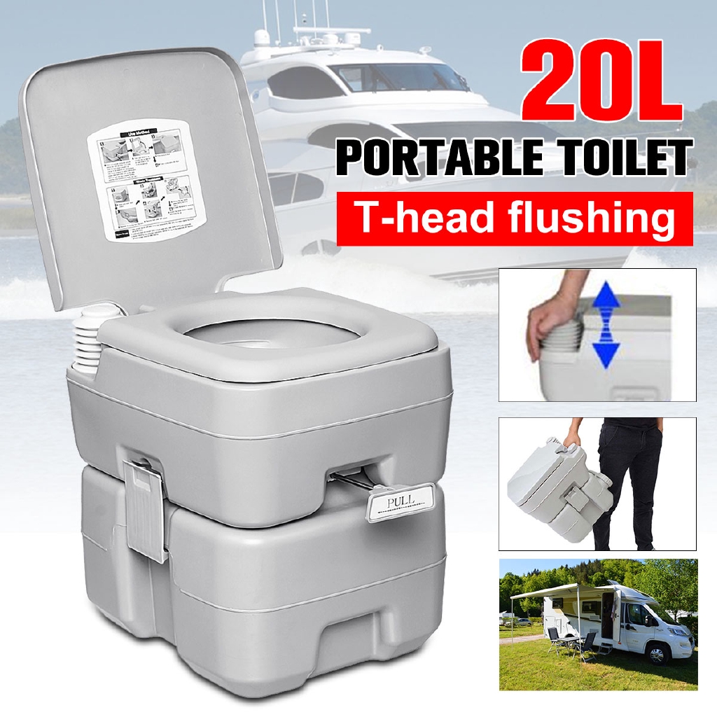 Mobile toilet Simple mobile toilet Emergency outdoor car plastic ...