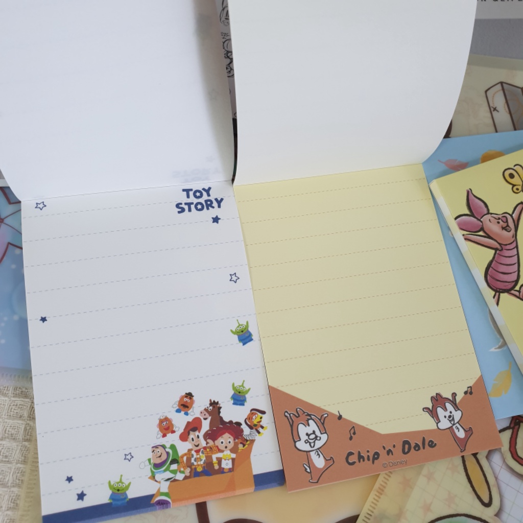 Disney 60k Notebook Alice Note Paper Pooh Mickey Stitch Dumbo Princess ...