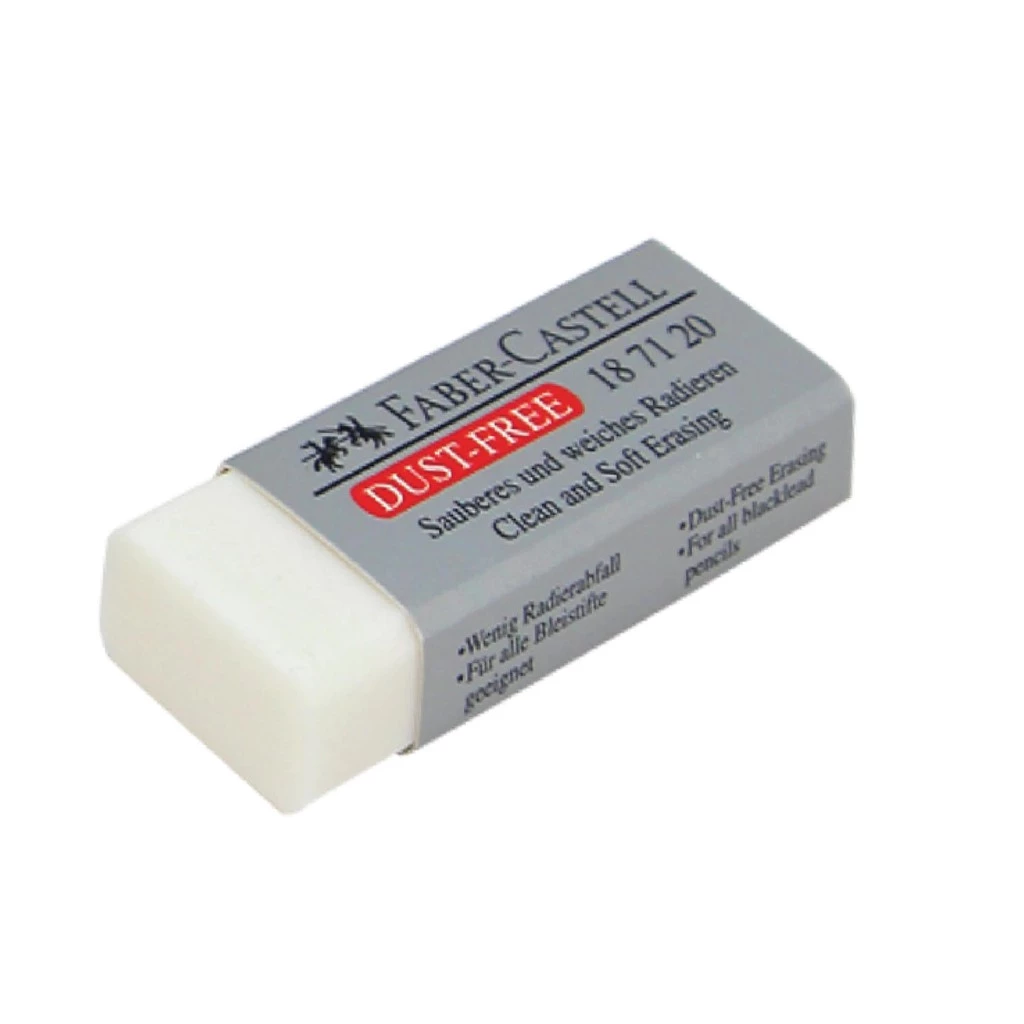 Faber-Castell Penghapus Eraser Dust Free 7120 Big White - Gambar 2