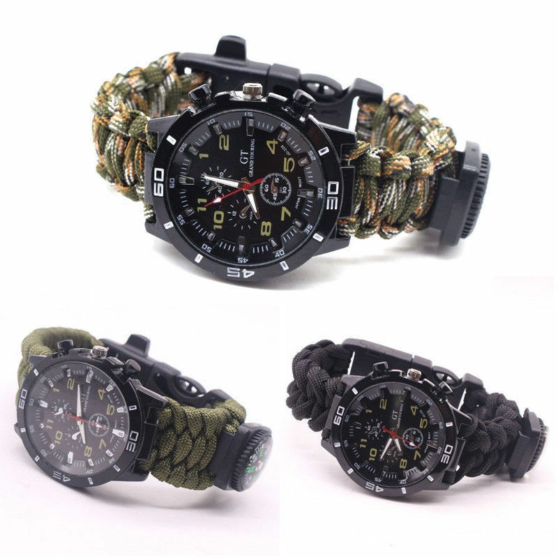 Military on sale paracord watch