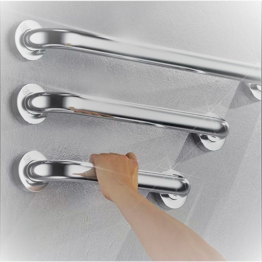 304 Stainless Steel 60cm Shower Bathroom Toilet Safety Hanrail Bar ...