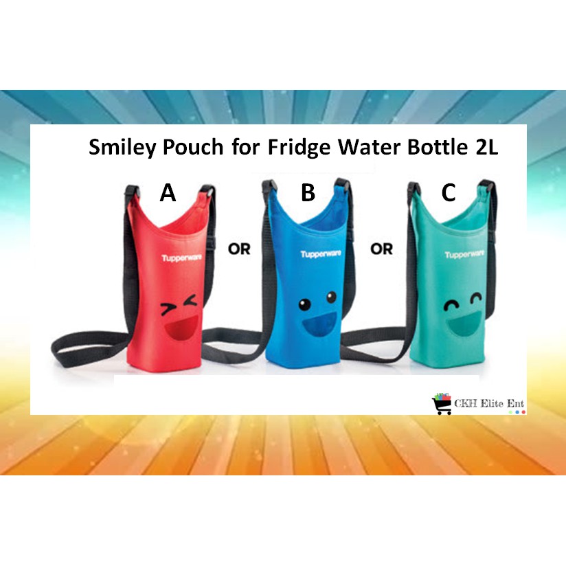 Tupperware Smiley Pouch [For Fridge Water Bottle 2L](1 pieces) | Shopee ...