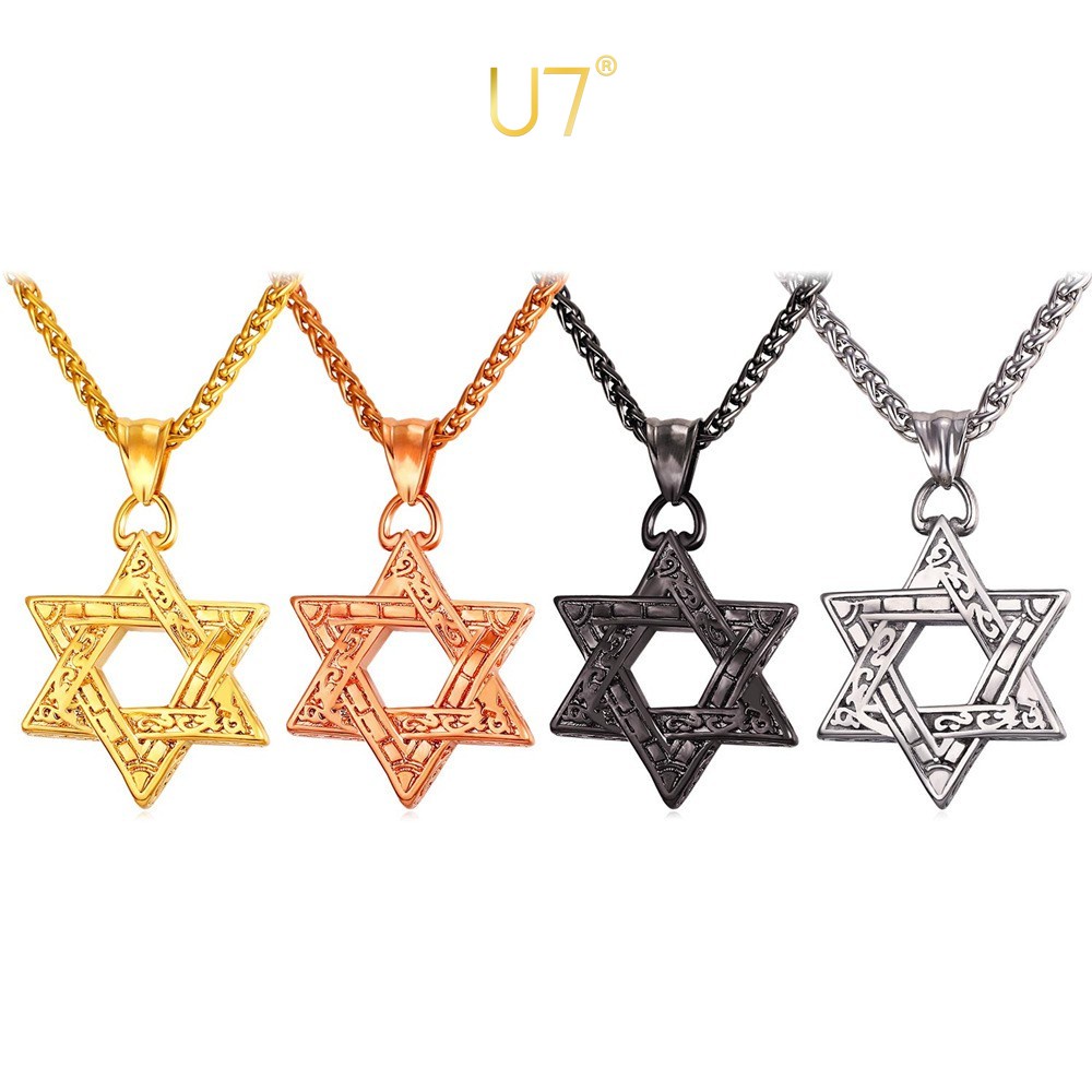 Cheap star clearance of david necklace