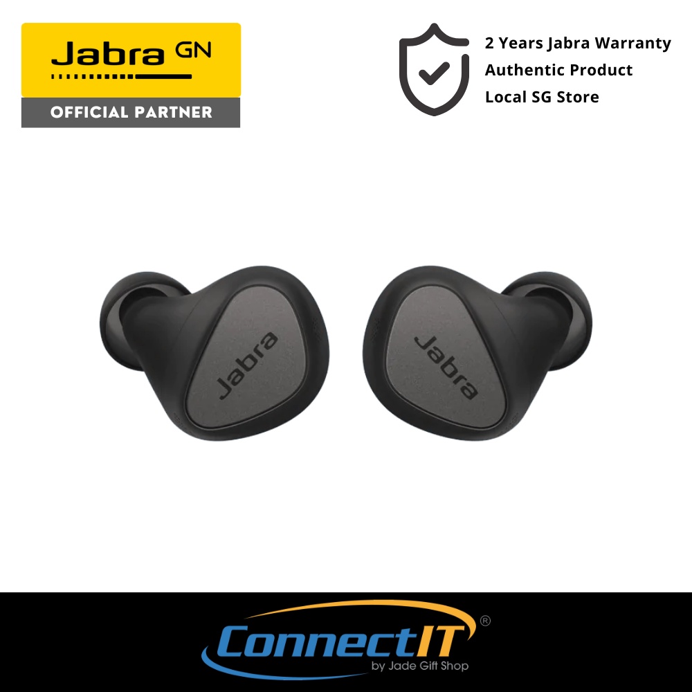 Jabra Elite 5 Hybrid NoiseCancelling True Wireless Earbuds With 6 Mics