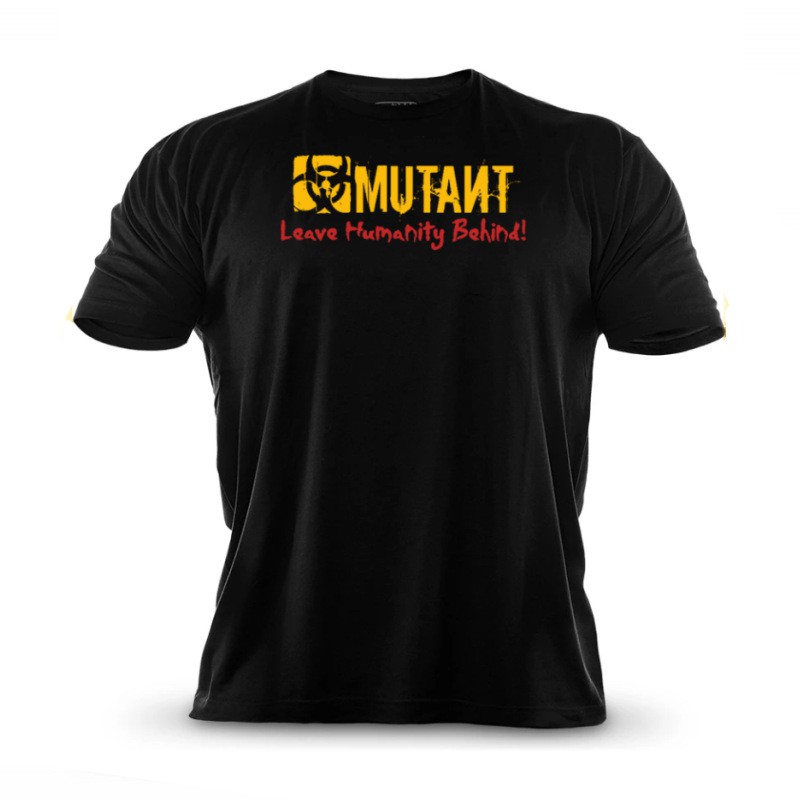 ``Tempo'' T-shirt Mutant Warcraft running print casual short-sleeved summer fitness clothing men
