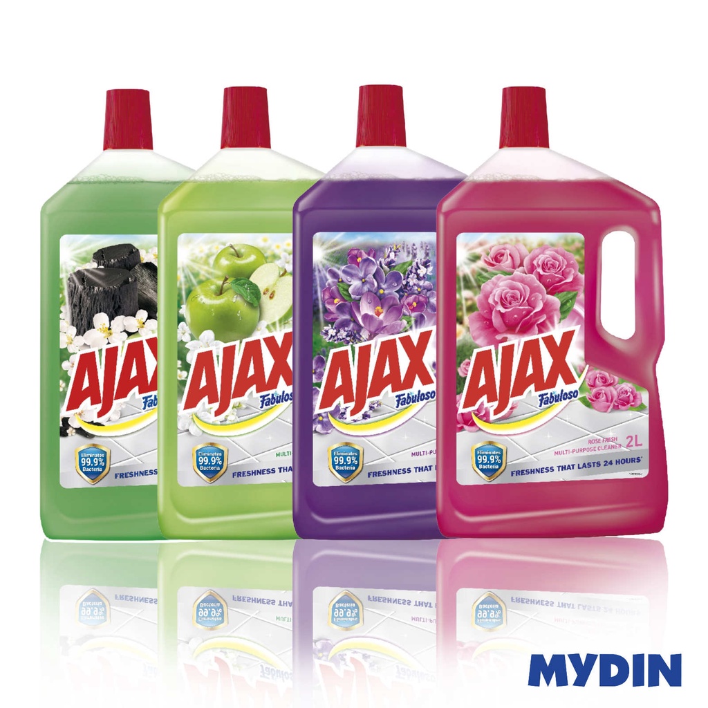 Ajax Fabuloso Floor Cleaner Liquid - 3 Variants (2L) | Shopee Singapore