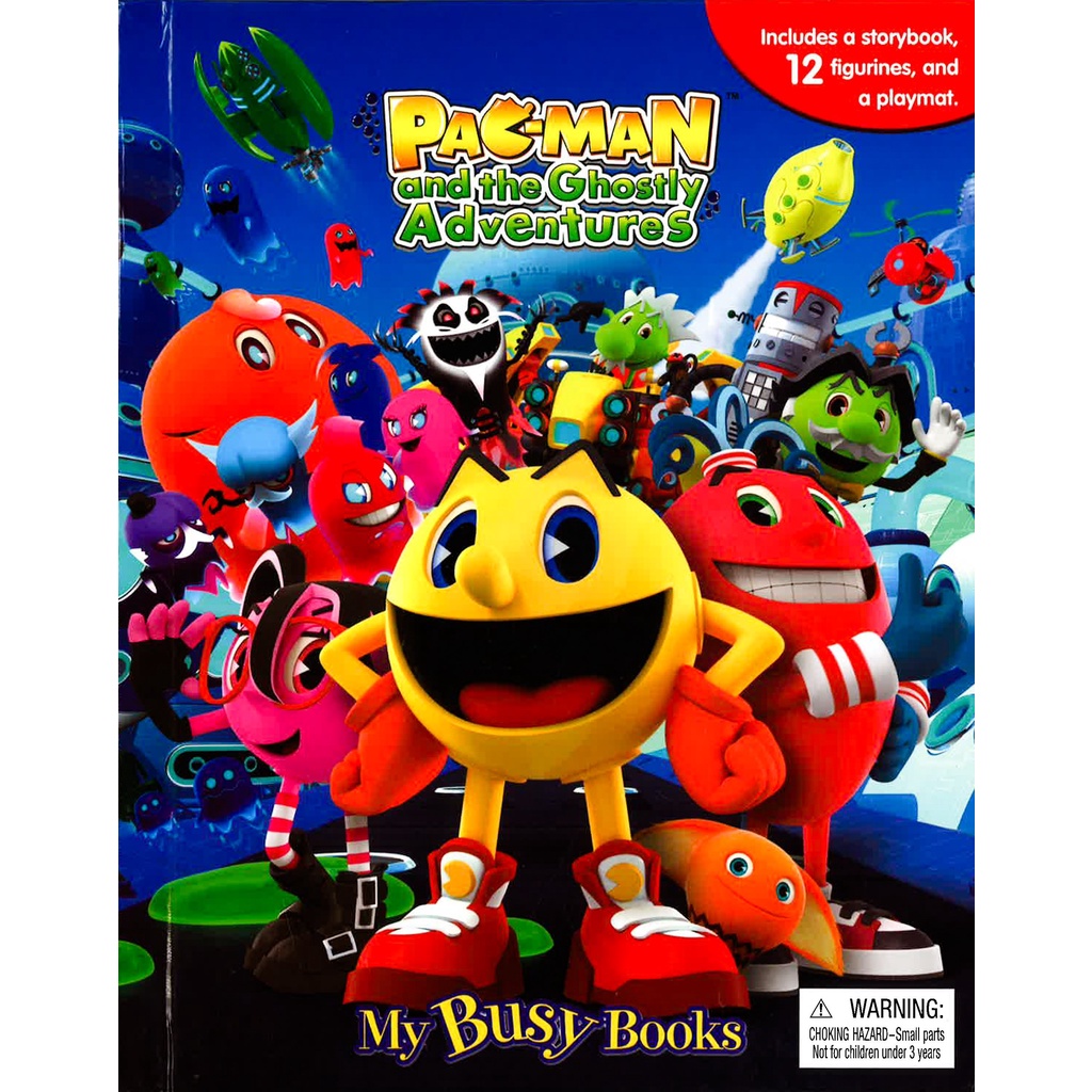 Pac-Man And The Ghostly Adventures - My Busy Books | Shopee Singapore