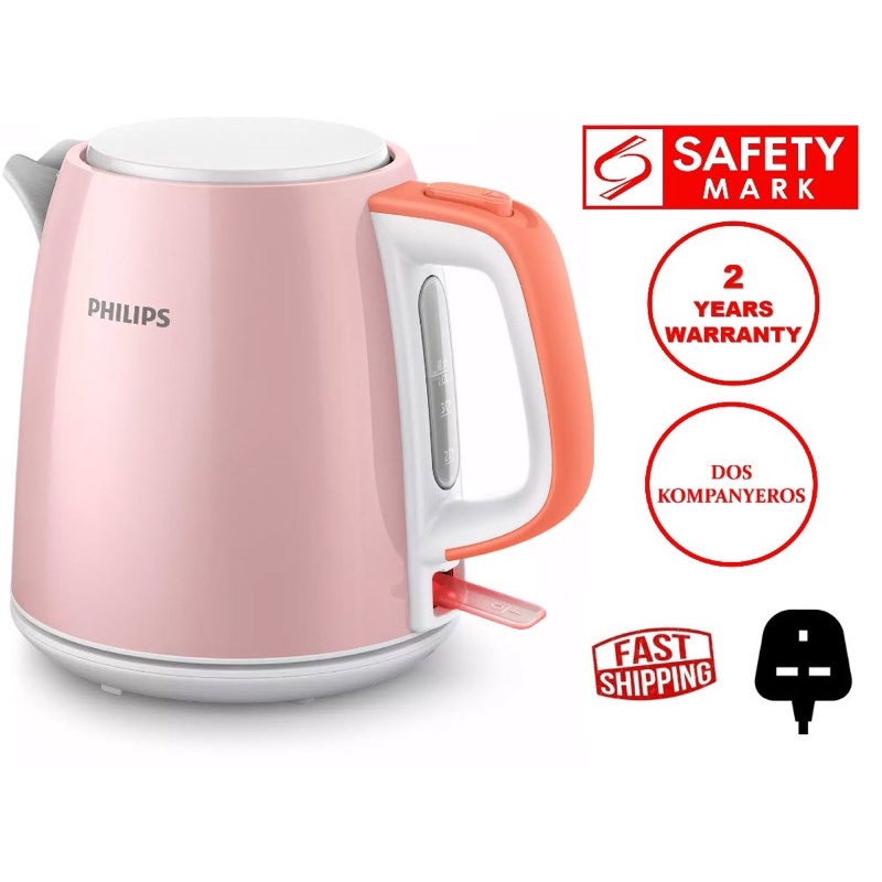 Philips HD9348 1L Daily Collection Kettle. 3 Pin Plug. 2 Year