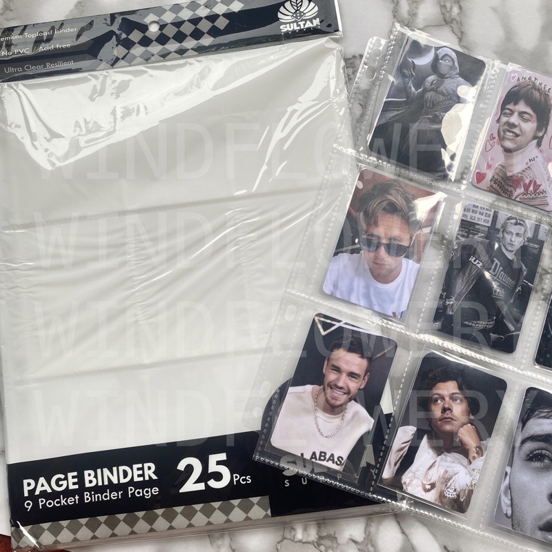 Sultan A4 9P Page Binder 9 Pocket Topload Binder Ring Binder Album Kpop ...