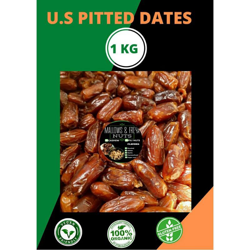PREMIUM QUALITY PITTED DATES FROM USA (1KG AND 500G) Shopee Singapore