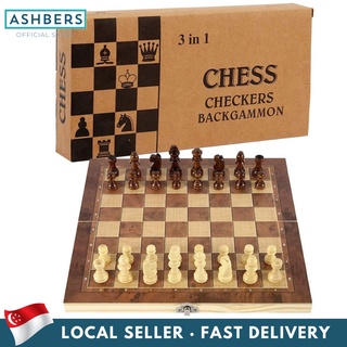 International Chess Set With Magnet And Sato Box 31x31Cm Fre