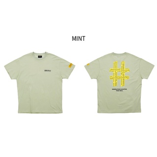 [BEENTRILL] Taping Hashtag Overfit Short Sleeve T-shirt | Shopee