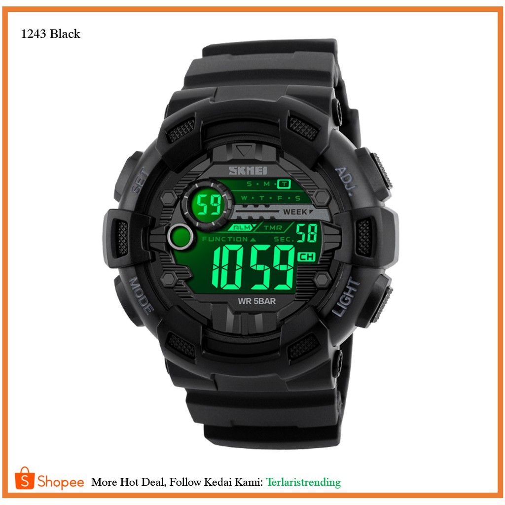 Skmei watch 1243 sales