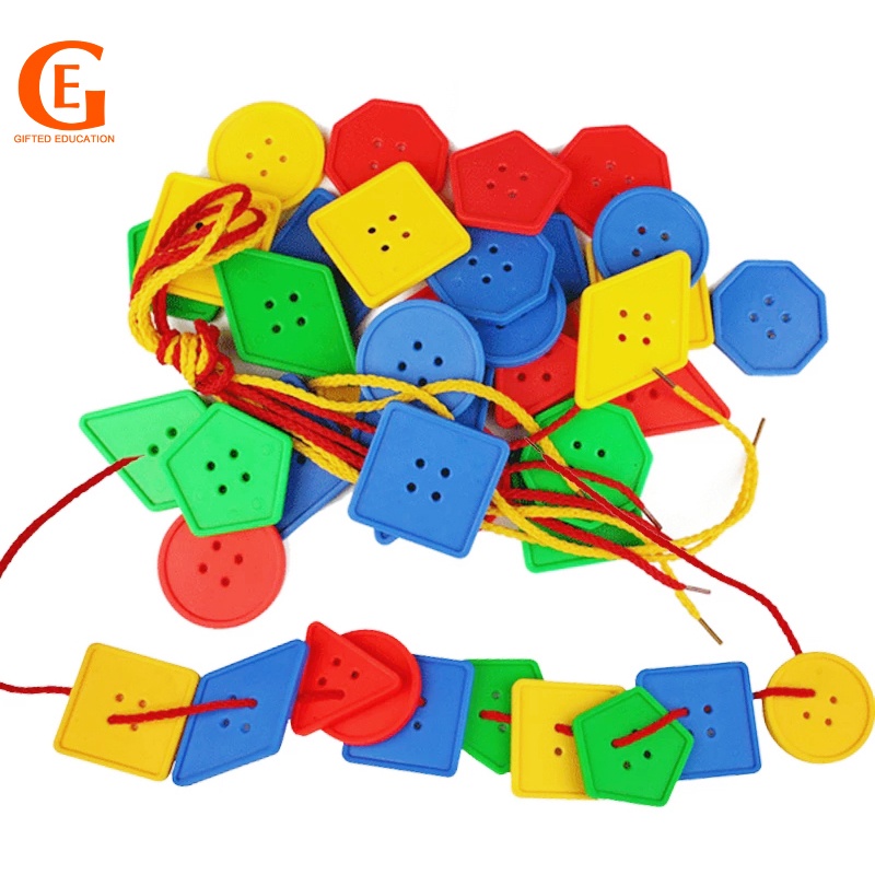 40Pcs Kids Montessori Toy Educational Toys Early Learning Geometric ...
