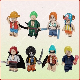 Japan Anime Movie One Piece Luffy Minifigs Bricks Kids Kits Compatible