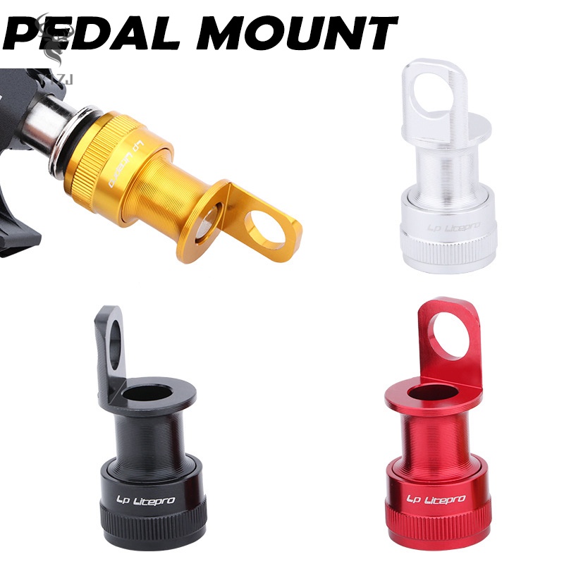 Y1ZJ Quick Release Bicycle Pedal Holder Aluminum Alloy Bike Rack Mount ...