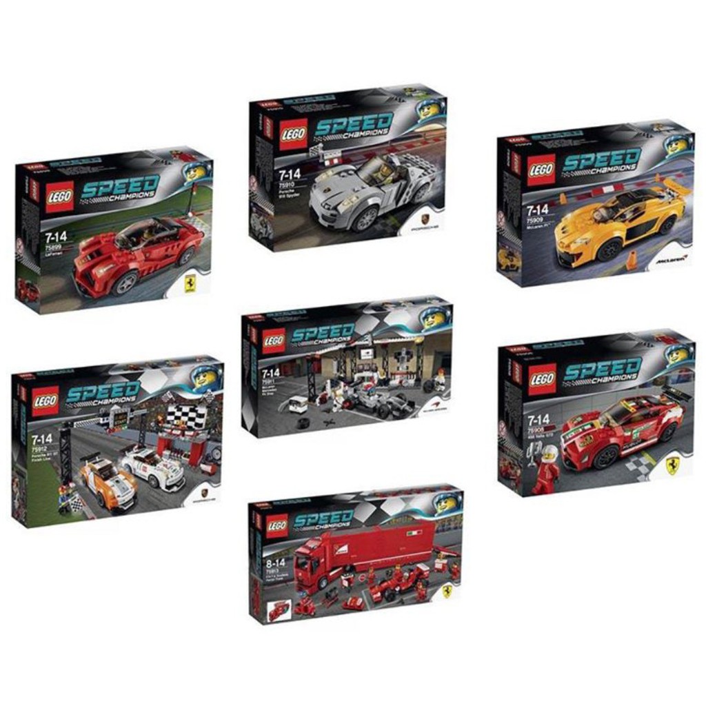 LEGO Speed Champions Set 75899 75908 75909 75910 75911 75912 75913