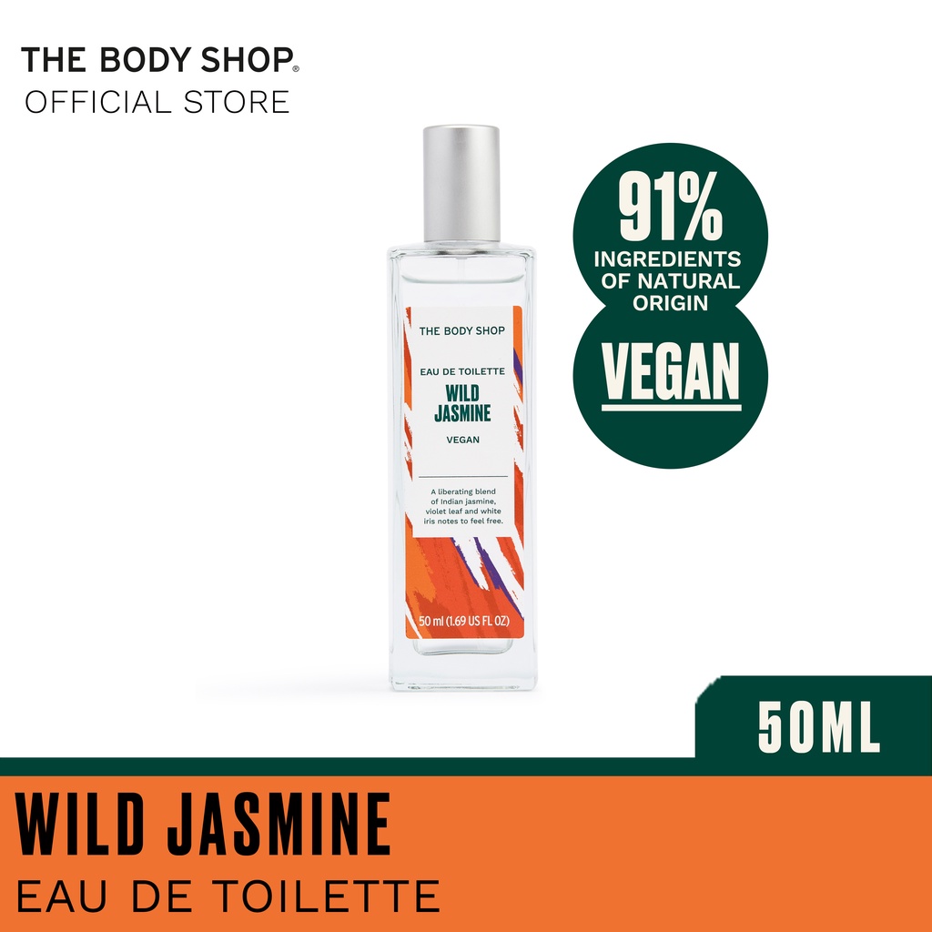 The Body Shop Wild Jasmine Eau De Toilette (50ML) Shopee Singapore