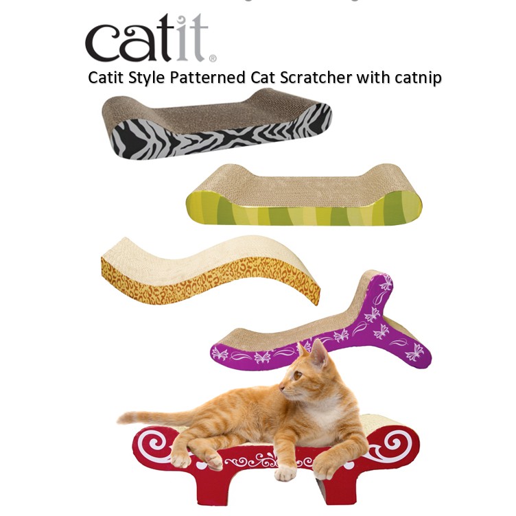 Catit Cat Scratcher With Catnip Shopee Singapore